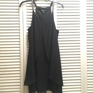 Black flowy dress - both formal and casual